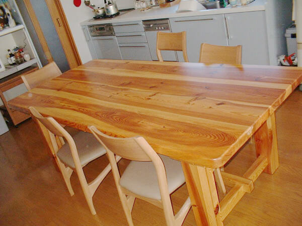 木製テーブル（YA邸）
